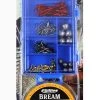 Assorted Tackle Packs Gillies Bream Tackle Pack - 101 Piece Assorted Tackle Kit With 8lb Fishing Line -Gifts Sales 28SPBR