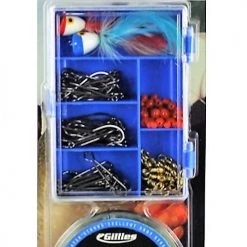 Assorted Tackle Packs Gillies Salmon/Surf Tackle Pack - 102 Piece Assorted Tackle Kit With Fishing Line
