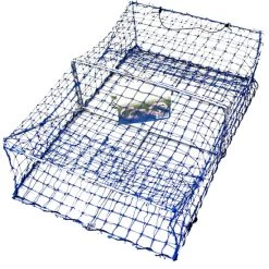 Crab Pots/Traps 10 X Wilson Heavy Duty Rectangular Crab Traps - Bulk 2 Entry Blue Mesh Crab Pots 7 Crab Pots/Traps 10 X Wilson Heavy Duty Rectangular Crab Traps - Bulk 2 Entry Blue Mesh Crab Pots -Gifts Sales 309CTMGX10 2