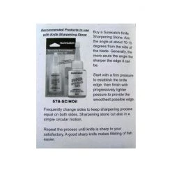 Surecatch Fishing Knife Sharpening Stone - Hi Grade Aluminium Oxide -Gifts Sales 309kss 7