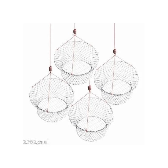 Wilson Ready Rigged Wire Bottom Marron Net- 2 Rings With Float And Rope 8 Wilson Ready Rigged Wire Bottom Marron Net- 2 Rings With Float And Rope - Image 6