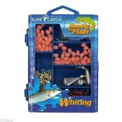 Gifts Under $20 Surecatch 226 Pc Whiting Pack In Fishing Tackle Box - Tackle Kit -Gifts Sales 309pkw 9