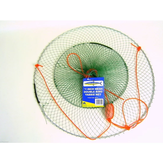 Wilson Double Ring Yabbie Net With 1 Mesh - Drop Net - Red Claw 7 Wilson Double Ring Yabbie Net With 1 Mesh - Drop Net - Red Claw - Image 5