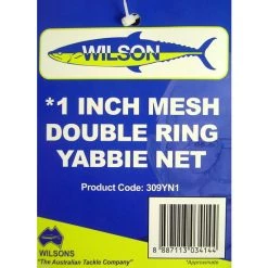 Wilson Double Ring Yabbie Net With 1 Mesh - Drop Net - Red Claw 14 Wilson Double Ring Yabbie Net With 1 Mesh - Drop Net - Red Claw -Gifts Sales 309yn1 5