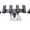 Bull Bar Rod Holders Wilson Hammertone Black Powder Coated Adjustable Removable Bull Bar Rod Holder -Gifts Sales Bbrc4rtb