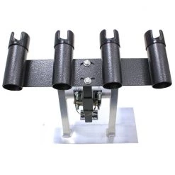 Bull Bar Rod Holders Wilson Hammertone Black Powder Coated Adjustable Removable Bull Bar Rod Holder -Gifts Sales Bbrc4rtb 2