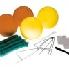 Jarvis Walker Yabbie Traps/Nets 6" Hi-Vis Crab Floats - 150mm Crabbing Accessories Kit-Clips,Ropes,ID Tags + Pen