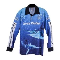 Gifts Under $50 Jarvis Walker Long Sleeve Tournament Fishing Shirt With Collar-Fishing Jersey