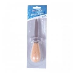 Knives Jarvis Walker Oyster Knife With Thumb Guard- Stainless Steel Blade-Wooden Handle -Gifts Sales Jw Oyster Knife 2