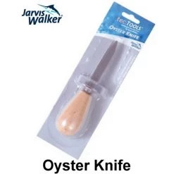 Knives Jarvis Walker Oyster Knife With Thumb Guard- Stainless Steel Blade-Wooden Handle -Gifts Sales Jw Oyster Knife 3