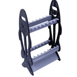 Home Rod Storage Jarvis Walker 16 Hole Plastic Fishing Rod Stand - Double Sided Rod Holder