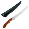 Knives 18cm Bladerunner KBR7FWH Wooden Handle Fillet Knife With Leather Sheath -Gifts Sales KBR7FWH
