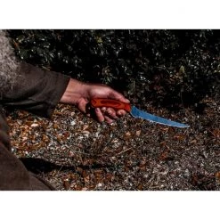 Knives 18cm Bladerunner KBR7FWH Wooden Handle Fillet Knife With Leather Sheath -Gifts Sales KBR7FWH 3