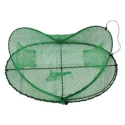 Yabbie Traps/Nets 2 X Seahorse Folding Opera House Traps With 75mm Rings-Green Yabby Net-Red Claw Trap 8 Yabbie Traps/Nets 2 X Seahorse Folding Opera House Traps With 75mm Rings-Green Yabby Net-Red Claw Trap -Gifts Sales Nohr 75mmx2 2
