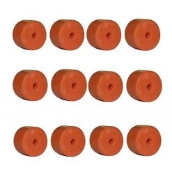 12 X Wilson S2 Orange Poly Floats - Crab Dillie Float - Bulk Twelve Pack