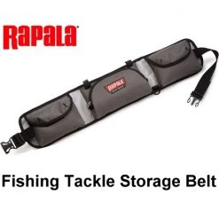 Rapala Sportsman 10 Fishing Tackle Belt With Multiple Storage Pockets -Gifts Sales Rapala Tackle Belt 3