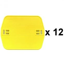 Accessories 12 X Seahorse Heavy Duty Plastic Crabbing Identification Tags - Australian Made