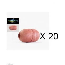 20 X Wilson Y3 Small Oval Poly Floats - Crab Dillie Float - Bulk Twenty Pack -Gifts Sales Small Oval Float x 20 7