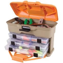 Tackle Boxes Flambeau T3 Multiloader Mini Tackle Box With 3 Tackle Trays - Made In U.S.A -Gifts Sales T3 6