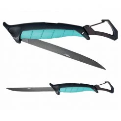 Toadfish Outfitters 8.5 Inch Stowaway Folding Fillet Knife With Carabiner -Gifts Sales TFFOLDFILETKN 8.5IN 2
