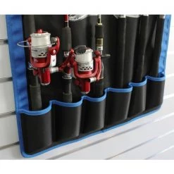 Home Rod Storage Wilson Fishing Rod Hanger-Wall Hanging Fishing Rod Holder-Holds 6 Rods Or Combos -Gifts Sales WRH 2