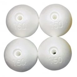 Wilson 4 X 6 Inch Poly Floats - Ideal For Crab Pots And Crab Traps - Crabbing Floats
