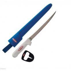 Knives Berkley 9" Stainless Steel Fillet Knife + Sheath & Knife Sharpener-Fish Cleaning 7 Knives Berkley 9" Stainless Steel Fillet Knife + Sheath & Knife Sharpener-Fish Cleaning -Gifts Sales berkley 9 inch knife 2