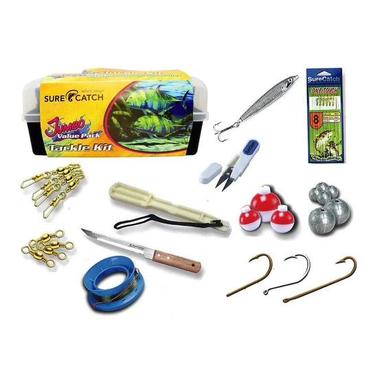 Gifts Under $50 Surecatch Complete Fishing Tackle Box 200 Pce Jumbo Pack - Tackle Kit 4 Gifts Under $50 Surecatch Complete Fishing Tackle Box 200 Pce Jumbo Pack - Tackle Kit - Image 2