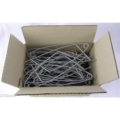 Jarvis Walker Jarvis Walker 50 X Quick Release Crab Pot Bait Clips - Galvanised Steel -Gifts Sales makobclx50 2